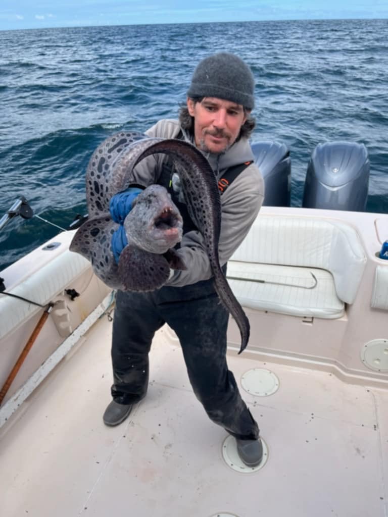 Captain Dustin Hatchard, lead fishing guide for New Earth Charters on the BC coast